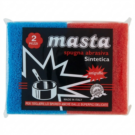 ספוגיות ניקוי עדינות - ללא שריטות - מגוון צבעים-סקוץ-ק.נ.ד.ה-אדום כחול-סופר הום