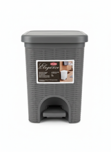 טען תמונה לצפייה בגלריה, פח אשפה לחדר האמבטיה Elegance - מגוון צבעים-פח לשירותים-Stefanplast-אפור כהה-סופר הום
