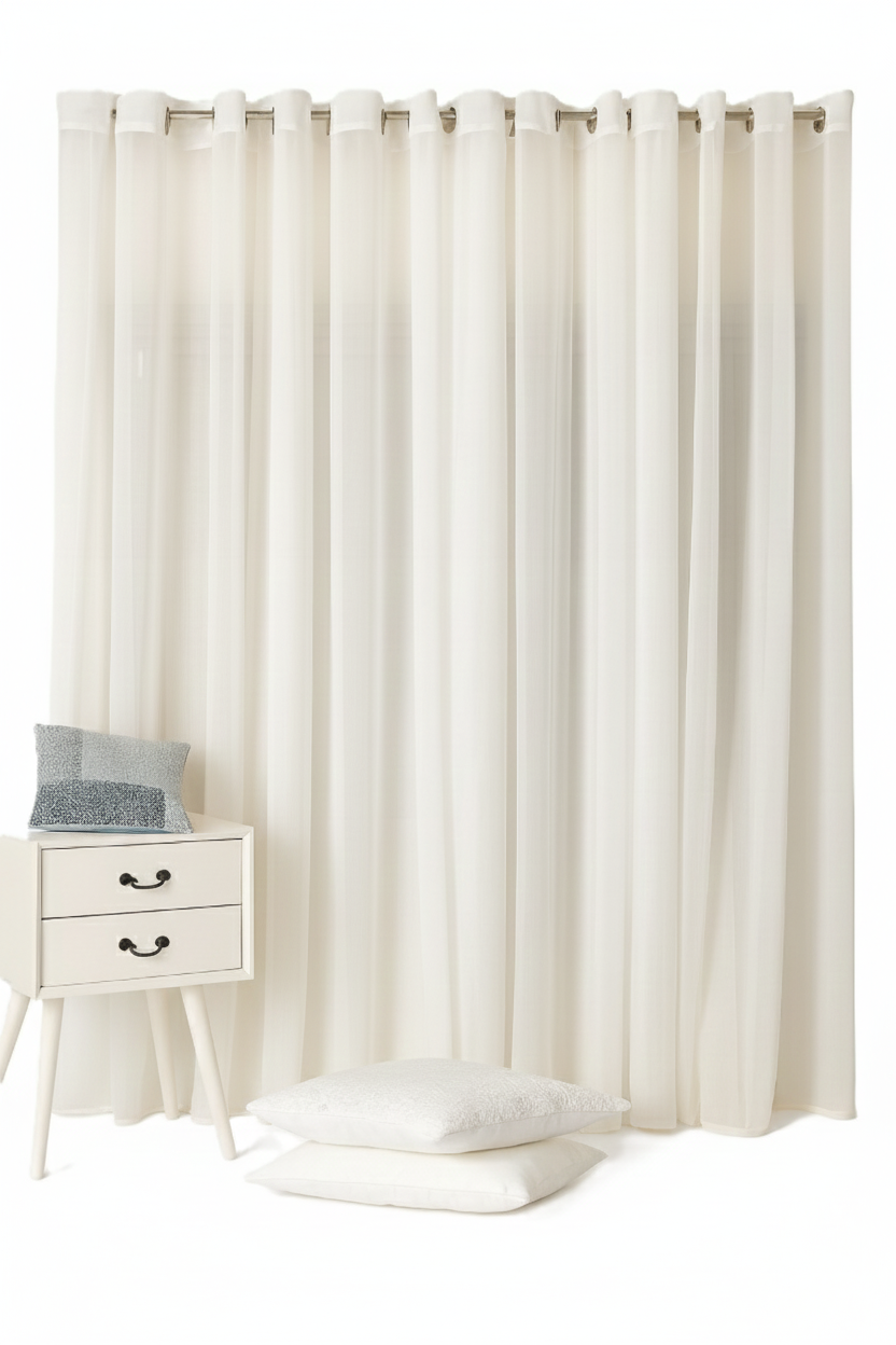 וילון יסמין – דמוי פשתן-וילון בד-ASHRAM-סופר הום