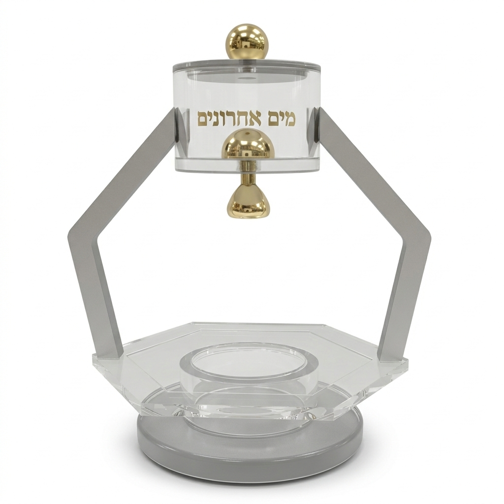 כלי מים אחרונים - דגם משושה-מים אחרונים אקרילי-סופר הום-סופר הום