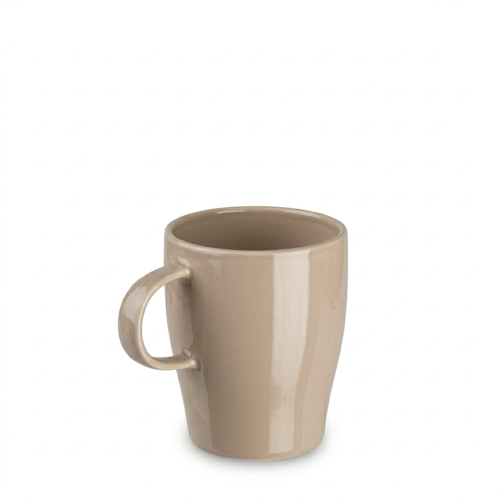 ספל מפלסטיק 300 מ"ל דמוי חרסינה - מבחר צבעים-כוסות פלסטיק ואקריל-סופר הום-בז'-סופר הום