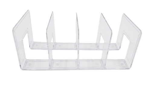מעמד אקרילי - 31×14.5×13.1 ס״מ-ארגונית-אידיאלי לבית-סופר הום