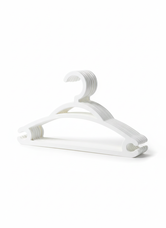 סט 6 קולבים - פלסטיק-קולב-SUPERHOME סופרהום-סופר הום