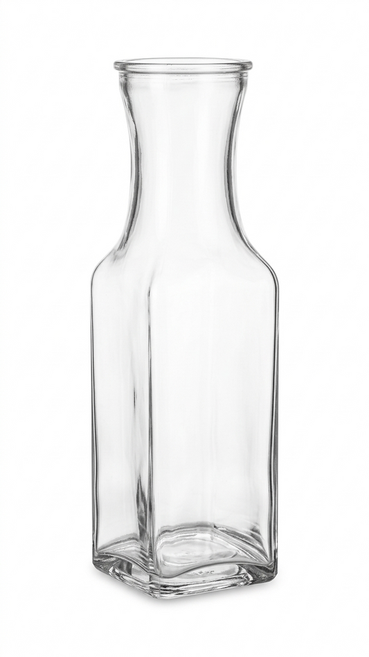 קראף מרובע – 1 ליטר-קנקן זכוכית-KashGan-סופר הום