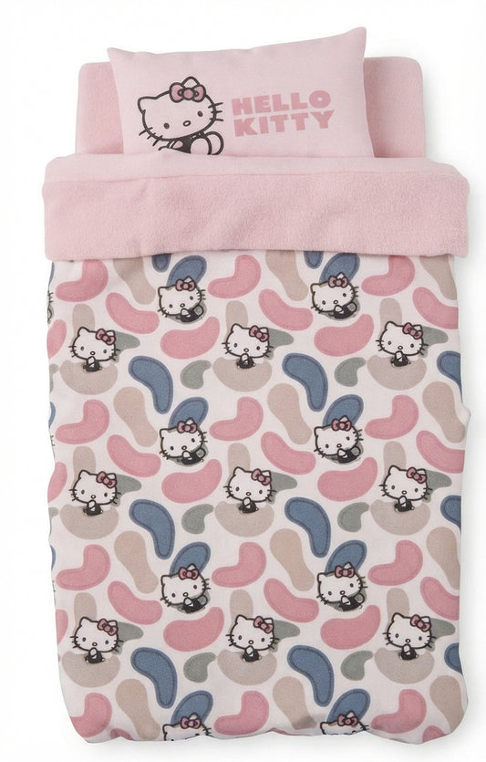 מצעי כותנה לילדים מיטת יחיד - Kitty Bean-סט יחיד-Naaman נעמן-סופר הום