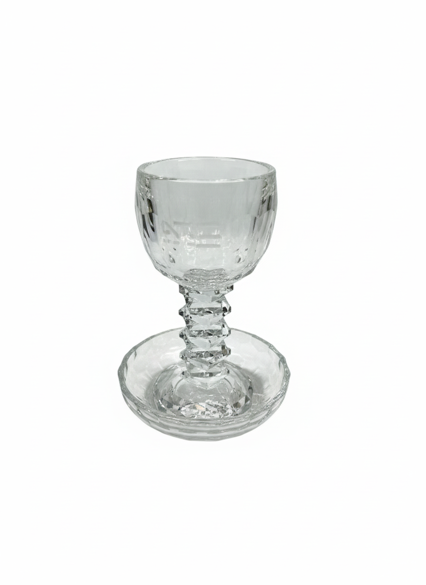 גביע קידוש - קריסטל-כוס קידוש קריסטל-SUPERHOME סופרהום-סופר הום