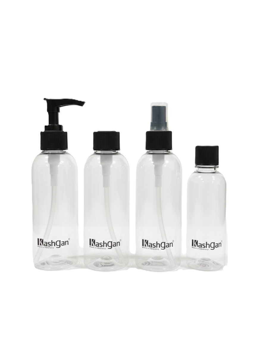 סט 4 בקבוקי נסיעות-בקבוק ספריי-KashGan-סופר הום