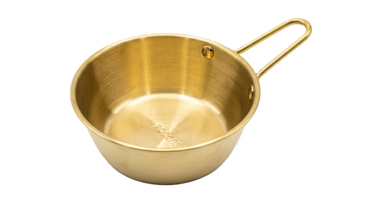 קלחת נירוסטה זהב - מגוון מידות-הגשה מתכת-GOLYAN-15*10*3.5 ס"מ-סופר הום