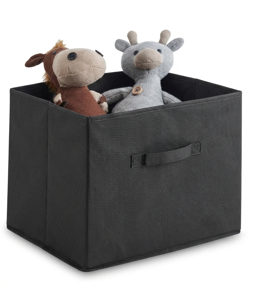 קופסת אחסון בד 30*30 ס"מ STUFFS-קופסא-Home Design-סופר הום