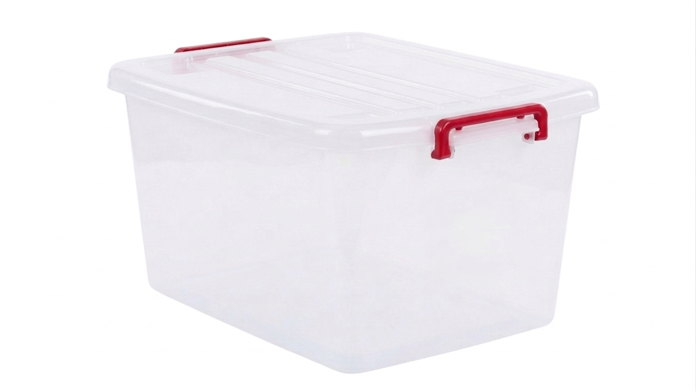 קופסת אחסון פלסטיק - מבחר גדלים וצבעים