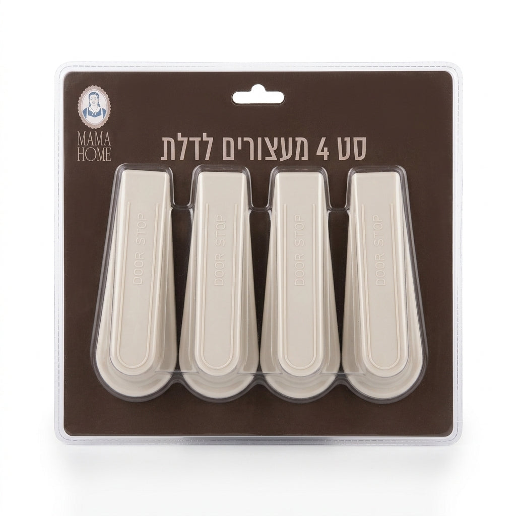 מעצור לדלת - 4 במארז-מעצור דלת-MAMA-סופר הום