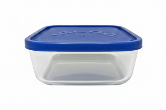 מיכל אחסון מזכוכית Borgonovo - מגוון צבעים-מיכל אחסון-Borgonovo-כחול-סופר הום