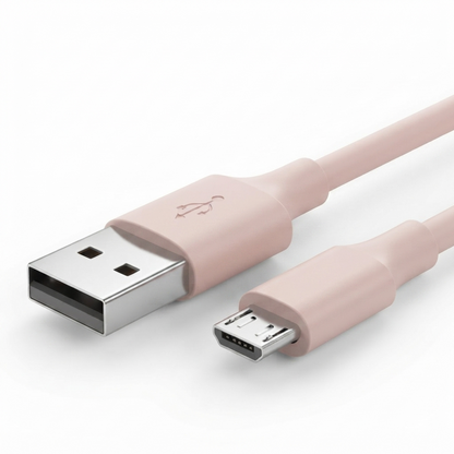 כבל טעינה במגוון סוגים וצבעים-אדיר-Micro-USB-טורקיז-סופר הום