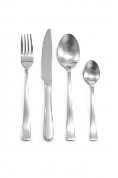 סט סכו"ם - 24 חלקים-סכו"ם זהב-La kitchenette-כסף-צר-סופר הום