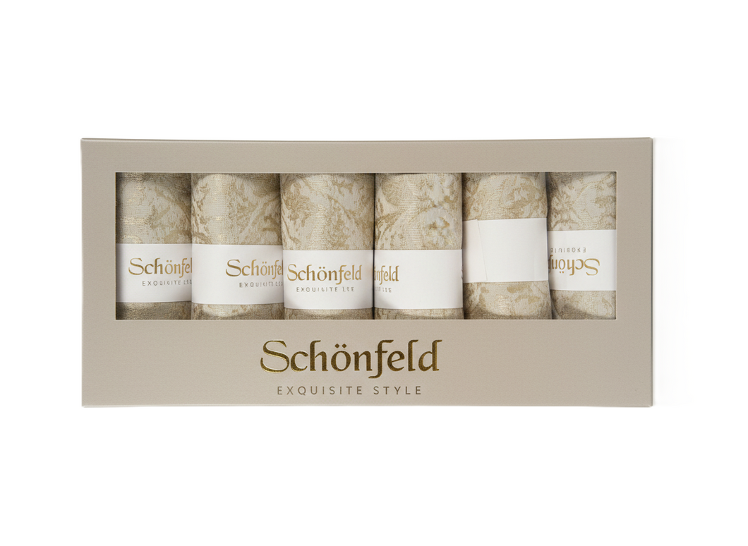 סט 6 מפיות בד – דגם MIAMI-מפיות שולחן-Schonfeld Collection-סופר הום