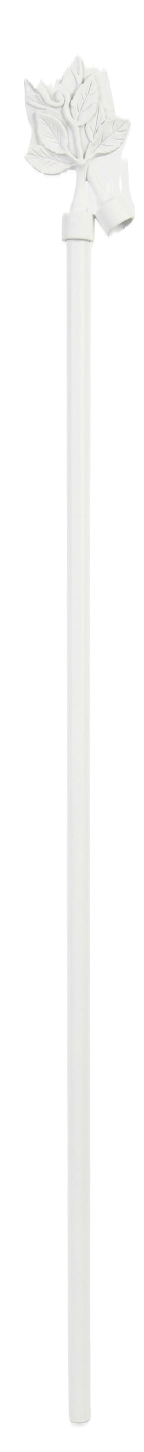 מוט וילון עלה 1.5 מטר - מגוון צבעים-מוט לוילון-Herman-לבן-סופר הום