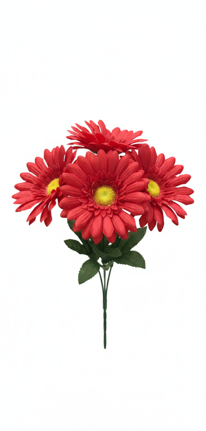 בוקט פרחים חמנייה - מגוון צבעים-SUPERHOME סופרהום-אדום-סופר הום