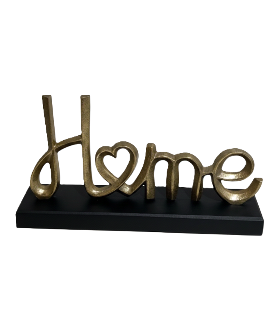 דקורציה HOME מגוון צבעים– דגם רויאל עם בסיס שחור-קישוט-א. לויזון-זהב-סופר הום