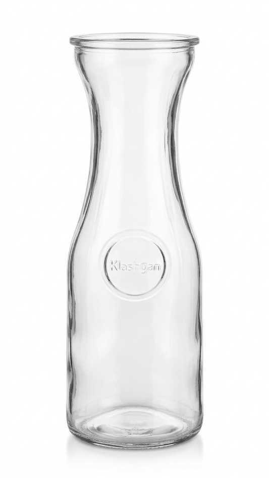 קראף זכוכית - 1 ליטר-קנקן זכוכית-KashGan-סופר הום