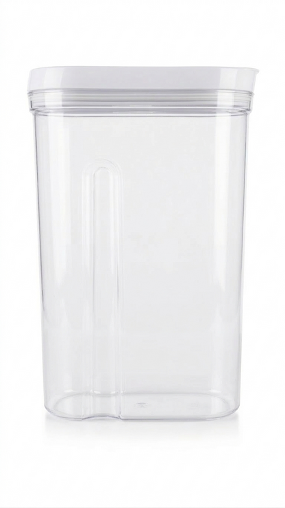 מיכל אחסון 4 ליטר - דגם CLEAR-קופסאות מטבח פלסטיק-ItalPlast-סופר הום
