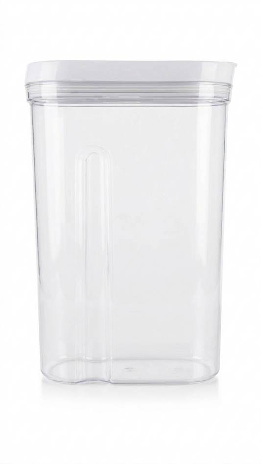 מיכל אחסון 4 ליטר - דגם CLEAR-מיכל אחסון-ItalPlast-סופר הום