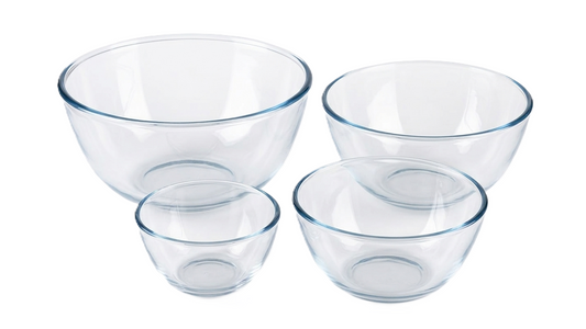 סט 4 קערות זכוכית-קערות זכוכית-KashGan-סופר הום