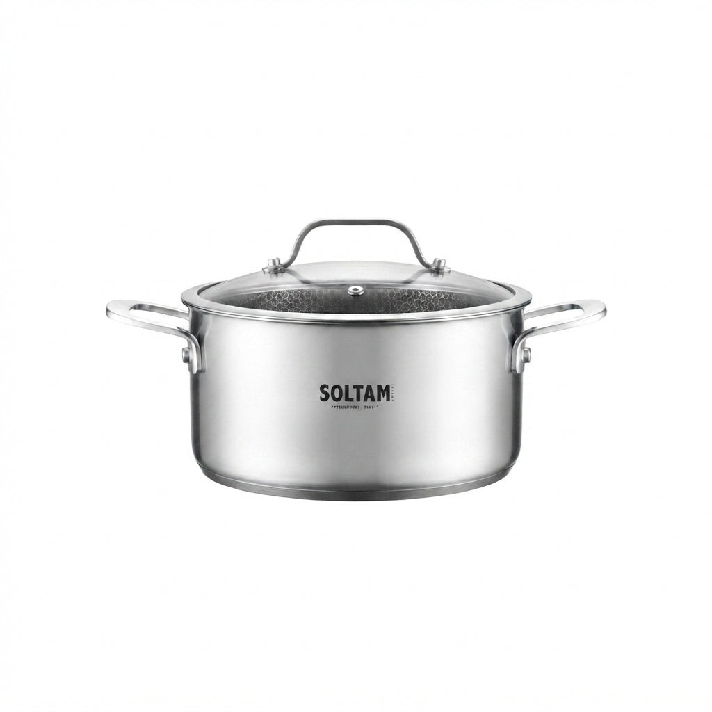 סיר סדרת Matrix 3 PLY - מגוון מידות-סירי נירוסטה-Soltam סולתם-3 ליטר-סופר הום