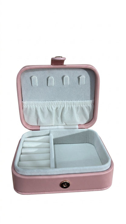 קופסת תכשיטים קטנה ורוד/לבן-קופסת תכשיטים-GIFTSHOP-ורוד-סופר הום