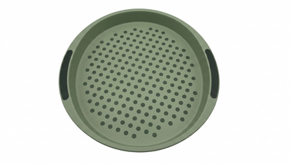 מגש 40*40 ס"מ פלסטיק - GREEN SAGE-מגש עגול-סופר הום-סופר הום