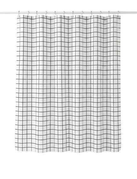 בדילון אמבטיה מעוצב 120X180 ס"מ - מגוון דגמים-וילון אמבטיה-MAMA-משובץ-סופר הום