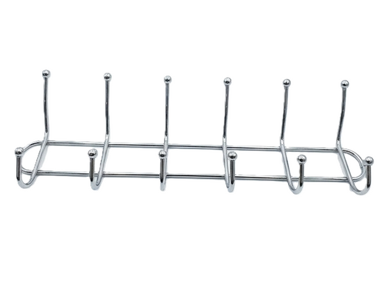 קולב קיר ניקל מפואר - 6 ווים-וו תליה-Tropical-סופר הום