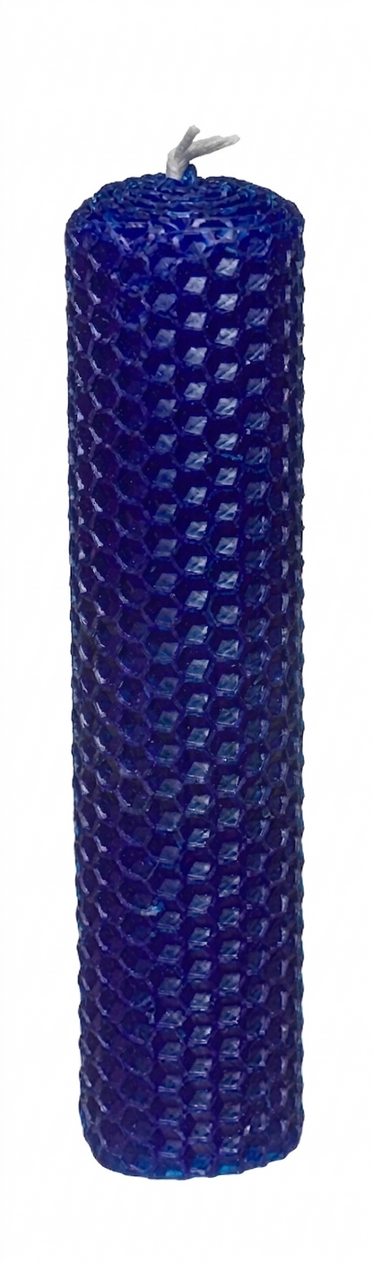 נר הבדלה צבע כחול - 15 ס"מ-נר הבדלה-ART JUDAICA-סופר הום