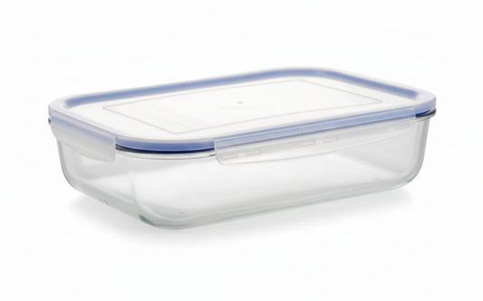 קופסת אחסון זכוכית 3.4 ליטר-תבניות זכוכית-Naaman נעמן-סופר הום