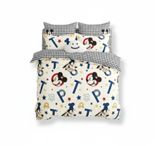 טען תמונה לצפייה בגלריה, סט מצעים יחיד - דגם מיקי וחברים-סט יחיד-ARTEX HOME-סופר הום
