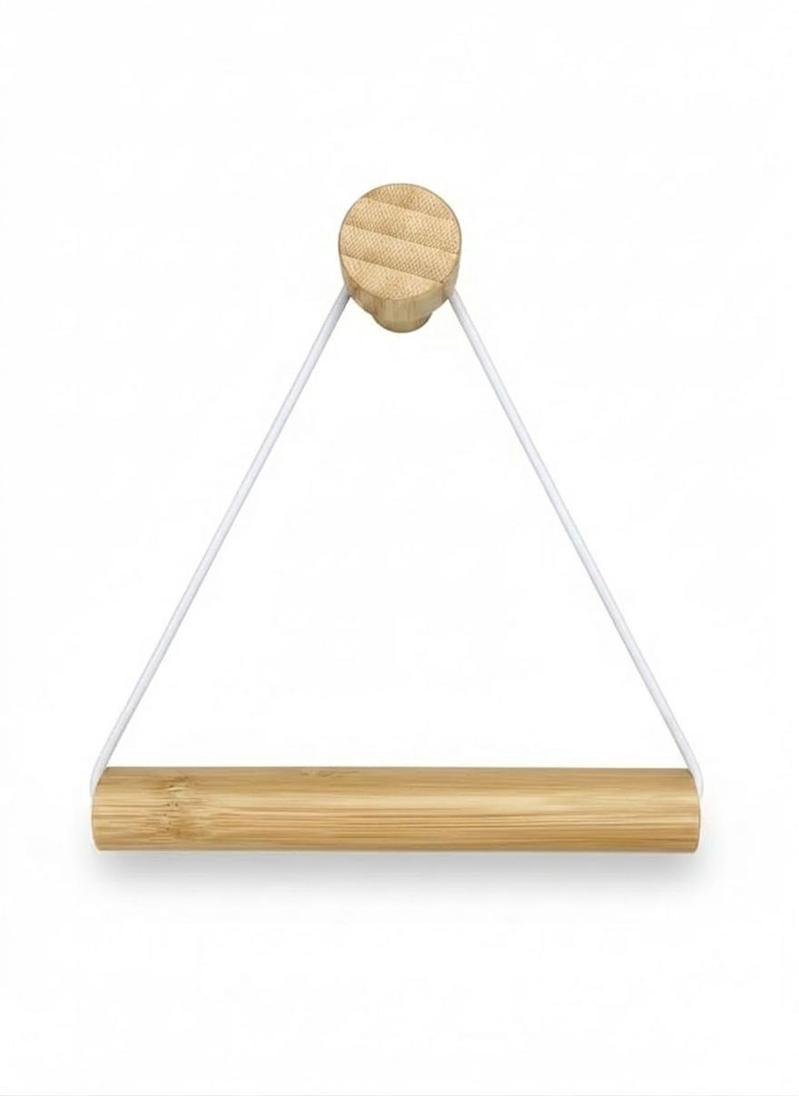 מתקן נייר טואלט מבמבוק-מתקן נייר טואלט לקיר-א. לויזון-סופר הום