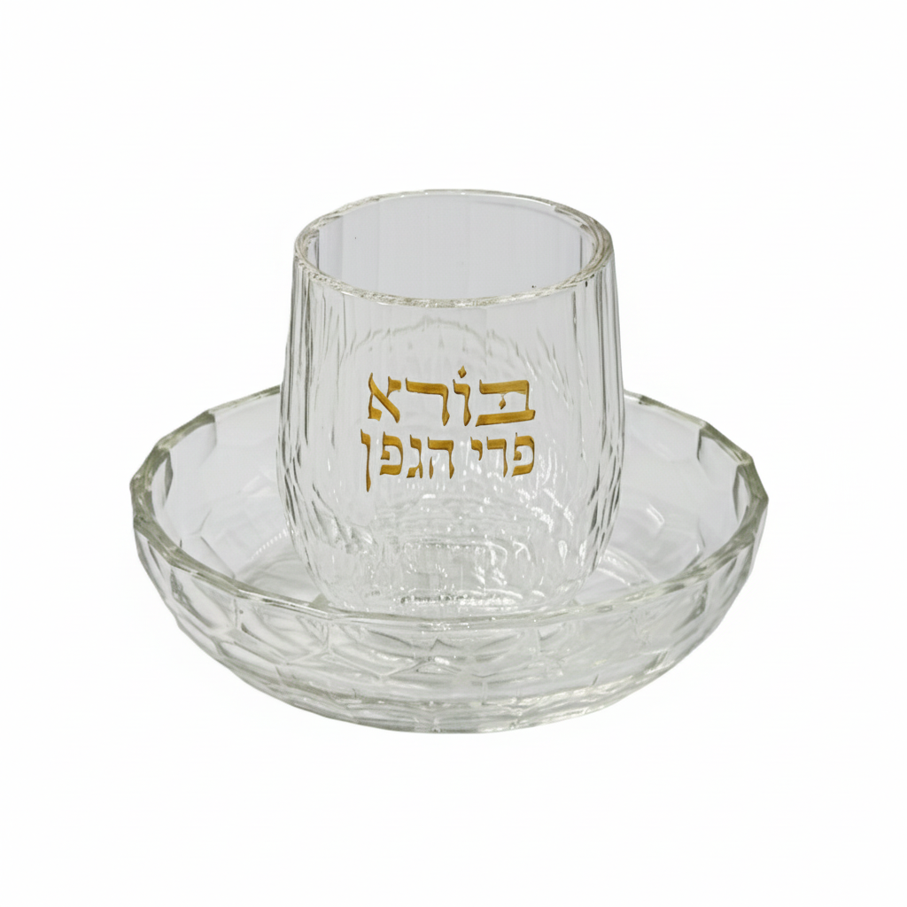 גביע קידוש – קריסטל-כוס קידוש קריסטל-SUPERHOME סופרהום-סופר הום