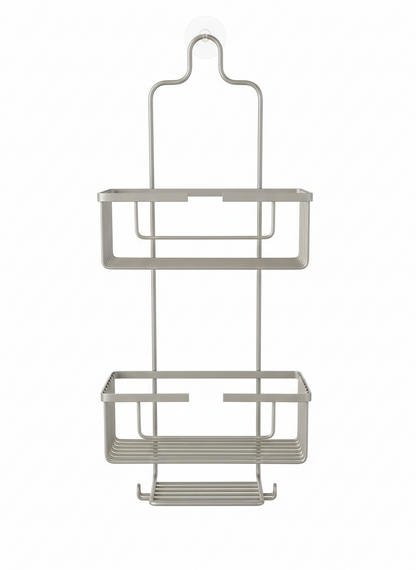 מתקן תלייה לאביזרי מקלחת-מתקן מדפים נתלה-Honey can do-סופר הום