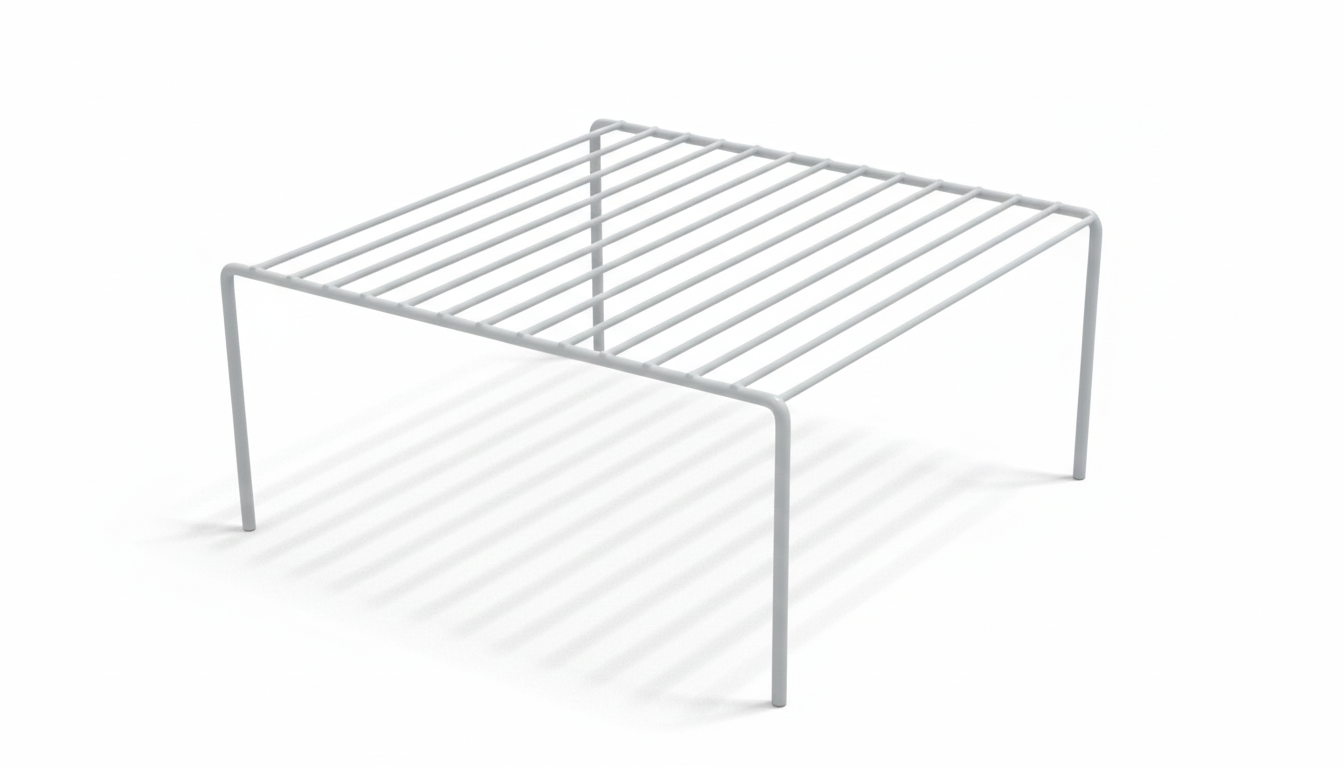 מעמד צלחות לבן-ארגונית צלחות-סופר הום-סופר הום