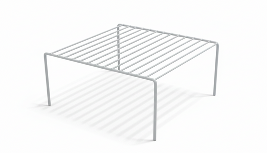 מעמד צלחות לבן-ארגונית צלחות-סופר הום-סופר הום