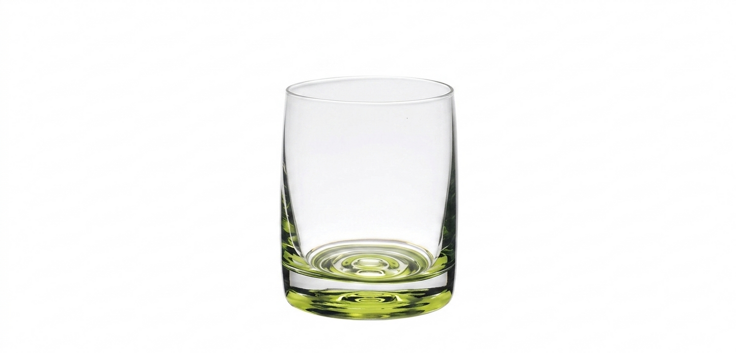 כוס ויסקי/ליקר PavoGreenish קריסטל-כוסות נמוכים-Crystalite Bohemia-ליקר-סופר הום