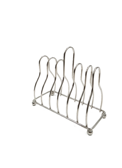 סט 6 תחתיות לכוס עם מעמד - ניקל-תחתית לכוס-חושן-סופר הום