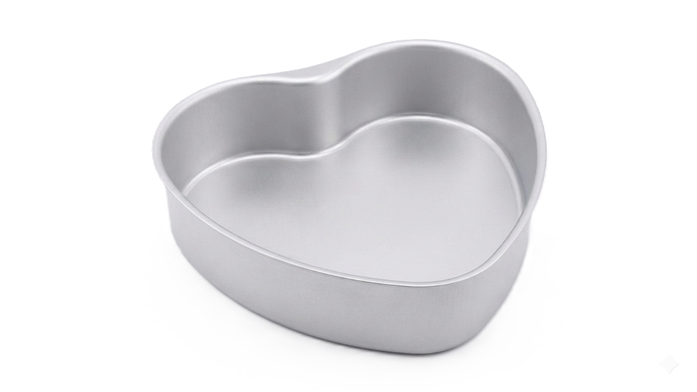 תבנית לב נשלפת - סדרת Aluminum Anodized-תבניות מתכת-יוחנן סולומון-סופר הום