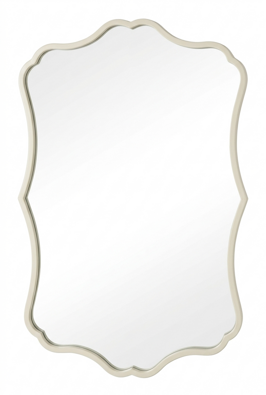 מראת נסיכה 50X80 לבן-א. לויזון-סופר הום