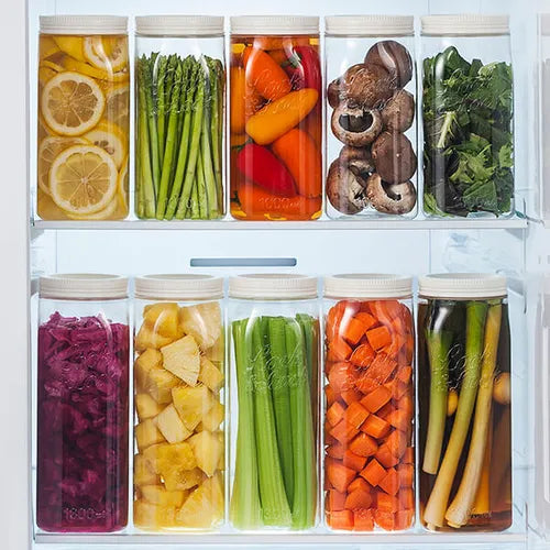 צנצנות פלסטיק - מגוון גדלים - סדרת Door Pocket-צנצנת-Lock & Lock-1.3 ליטר-סופר הום