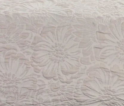 סט מצעים יחיד ג'קארד יוקרתי דגם FLOWER OFFWHITE-סט יחיד-ARTEX HOME-סופר הום