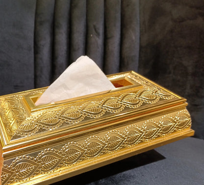 קופסת טישו גולדן-קופסת טישו-סופר הום-סופר הום