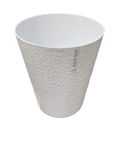 פח משרדי לבן - 8.5 ליטר-פח לשירותים-Rose & Stein-סופר הום