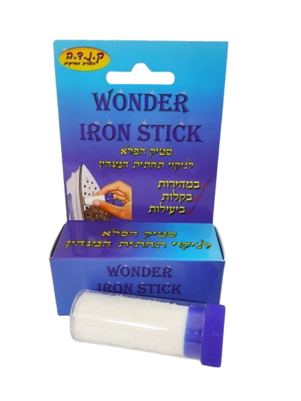 סטיק הפלא לניקוי תחתית המגהץ-כיסוי למגהץ-ק.נ.ד.ה-סופר הום