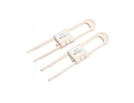 זוג מנעולי בטיחות לילדים לארונות ומגירות-נועל דלתות-Fortuna-סופר הום