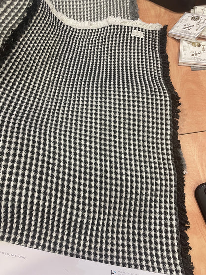 שטיח אלגנטי טקסטורת וופל - 3 דוגמאות-שטיחי אמבטיה בד-סקטור אפיקים-סופר הום